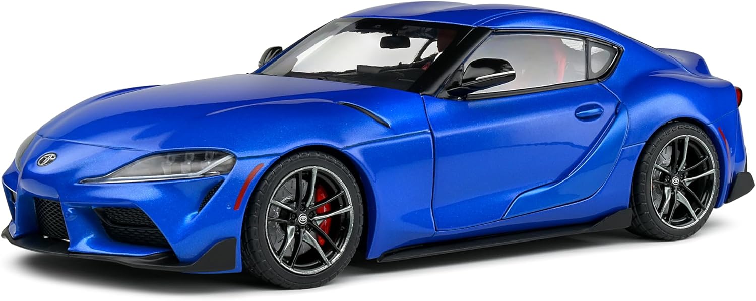 Model de colecție SOLIDO Modern: Mașini -Toyota GR Supra (Blue) (2021)
