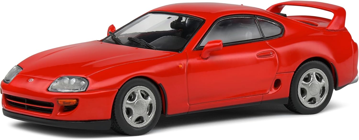 Model de colecție SOLIDO Modern: Mașini - Toyota Supra MK.4 (Red) (2001)