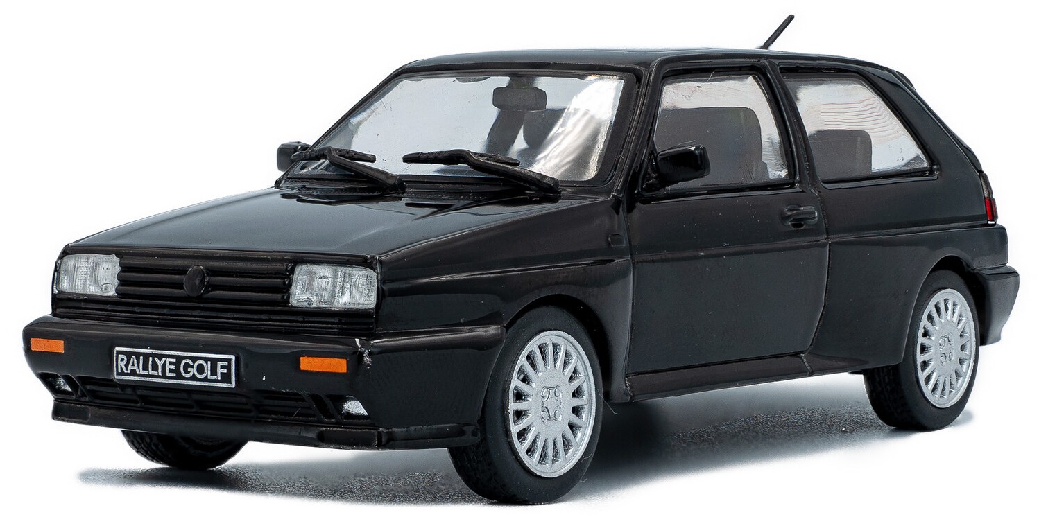 Model de colecție  SOLIDO Moderne: Automobile  - Volkswagen Golf Rally, Black, 1989