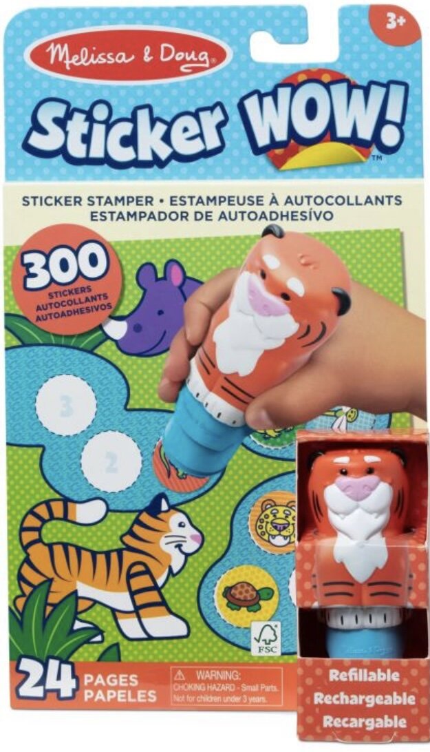 Ștampilă de stickere de colecționar Melissa & Doug - Sortiment