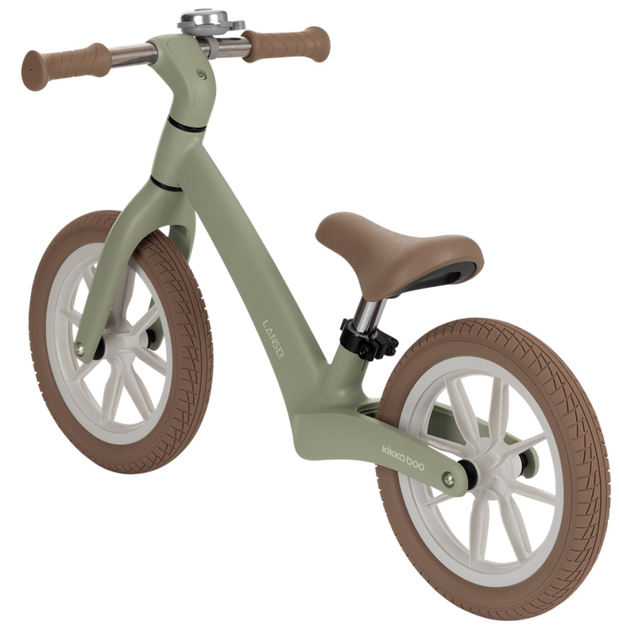 Bicicletă de echilibru KikkaBoo - Lanser, verde