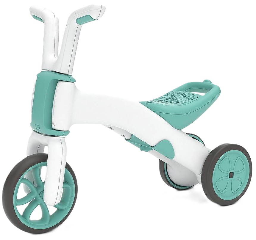 Bicicleta de echilibru  2 in 1 Chillafish - Bunzi Mate, verde