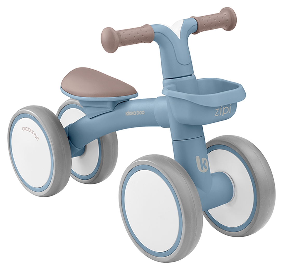 Bicicletă de echilibru KikkaBoo - Zipi, albastru