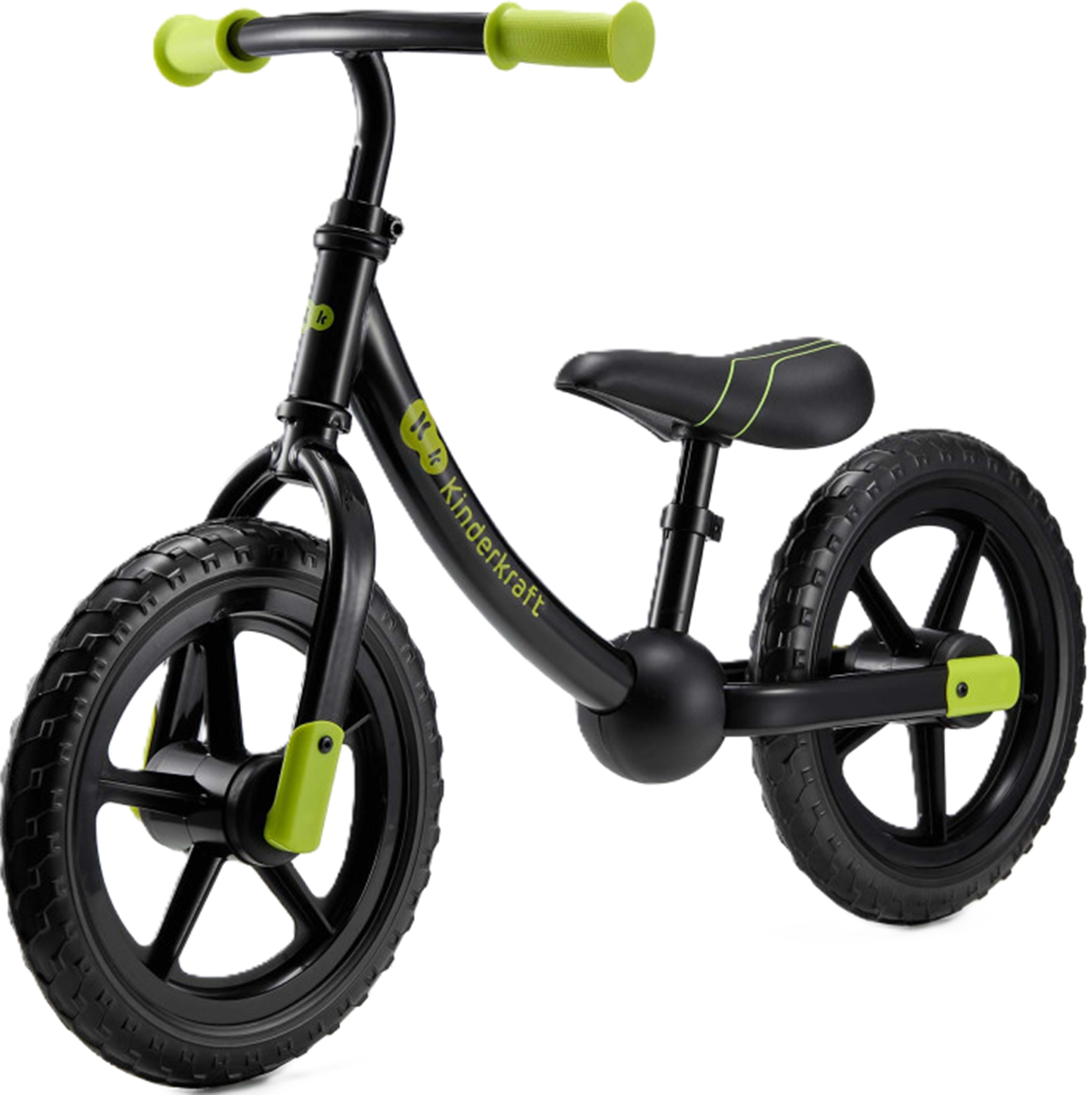 Bicicletă de echilibru KinderKraft - 2way Next Offroad, negru