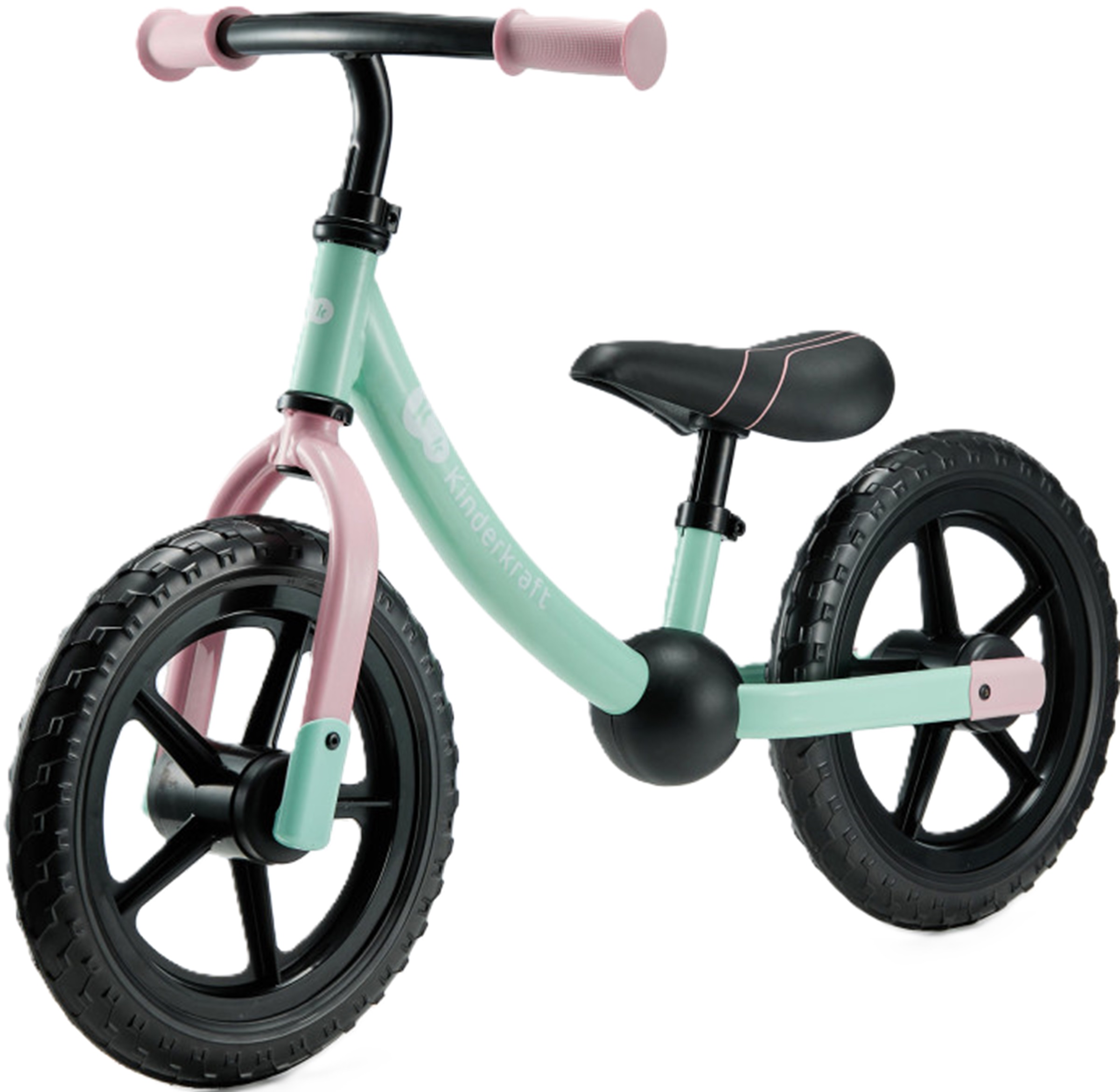 Bicicletă de echilibru KinderKraft - 2way Next Offroad, verde