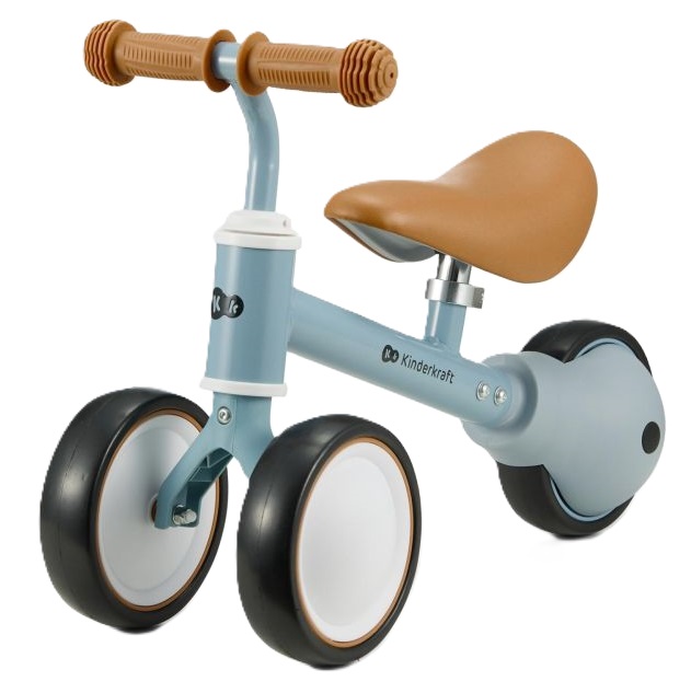 Bicicleta de echilibru  KinderKraft - Cutie, albastru deschis