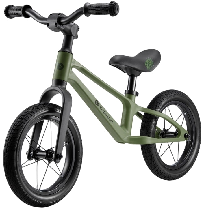 Bicicletă de echilibru KinderKraft - Eter, Green