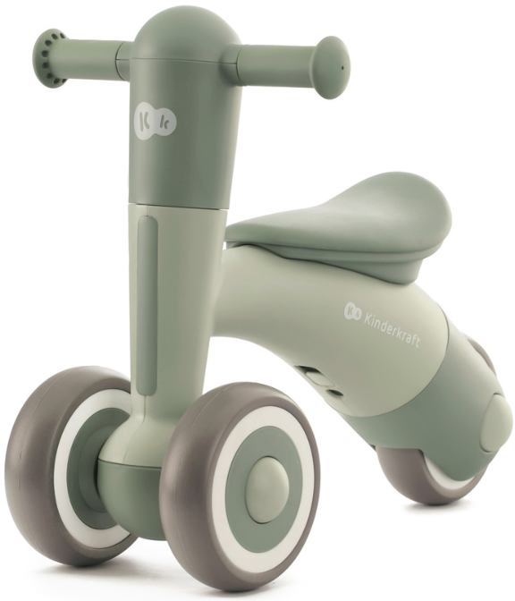 Bicicletă de echilibru KinderKraft - Minibi, Leaf Green