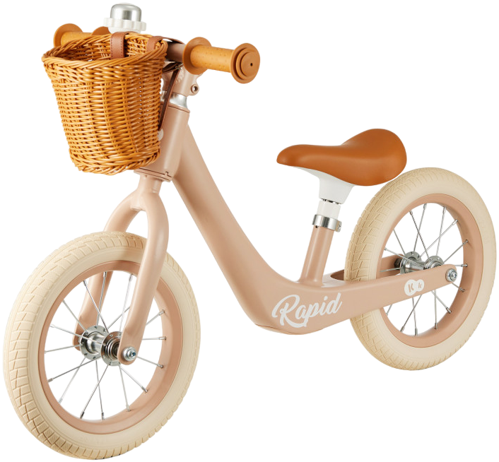 Bicicleta de echilibru  KinderKraft - Rapid 2, roz