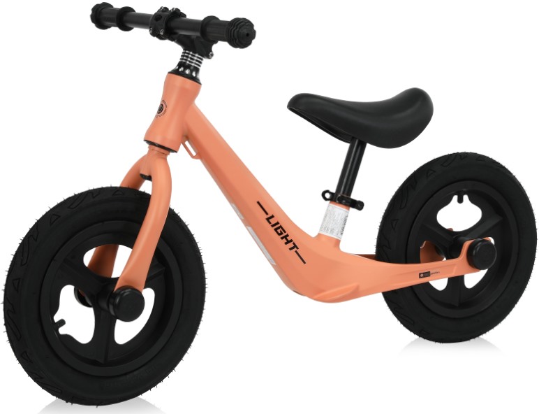 Bicicletă de echilibru Lorelli - Light, Peach, 12''