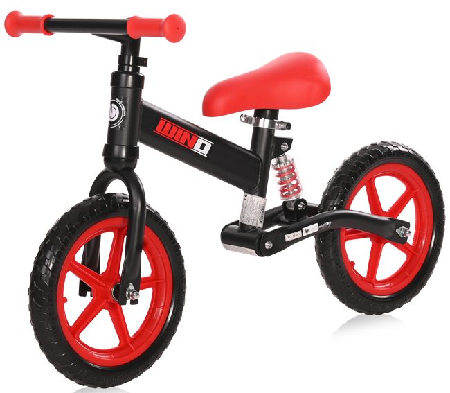 Bicicleta de echilibru Lorelli - Wind, Black&Red