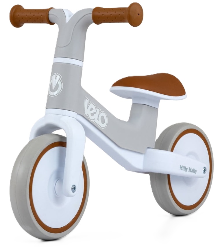 Bicicletă de echilibru  Milly Mally - Velo, maro