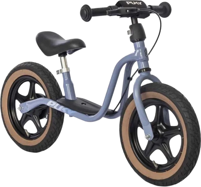 Bicicletă de echilibru Puky - LR 1L, cu frână, albastru retro