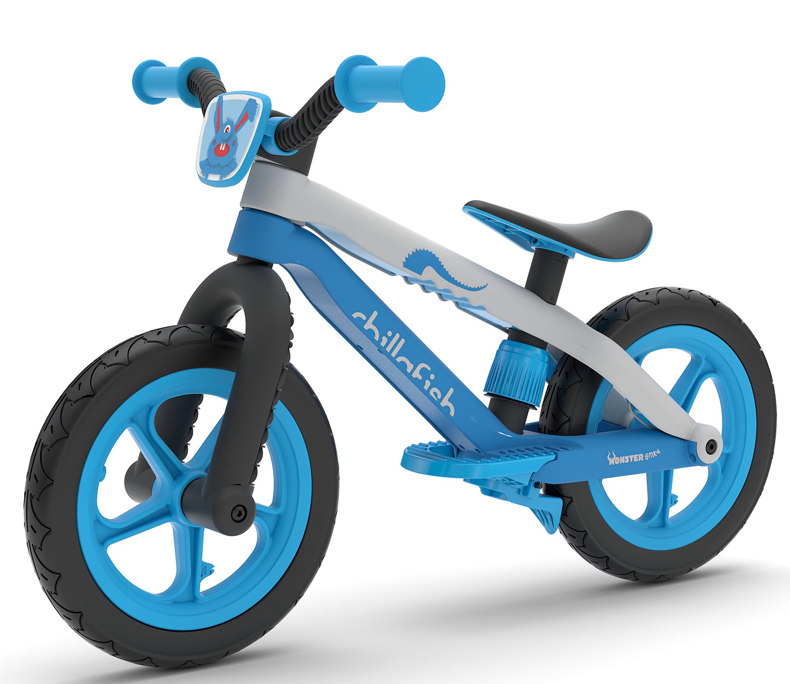 Bicicletă de echilibru Chillafish BMXIE 2 -  Albastră