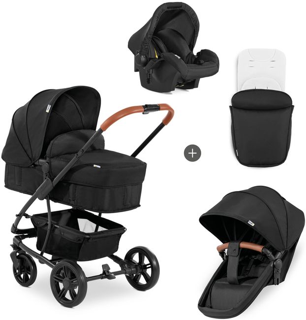 Carucior combinat 3 in 1 Hauck Pacific 4 Shop N drive aviar