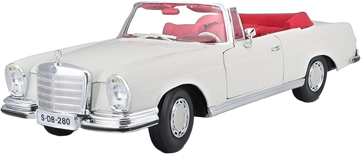 Cart Maisto Special Edition - Mercedes Benz 280SE, Cabrio 1967, 1:18