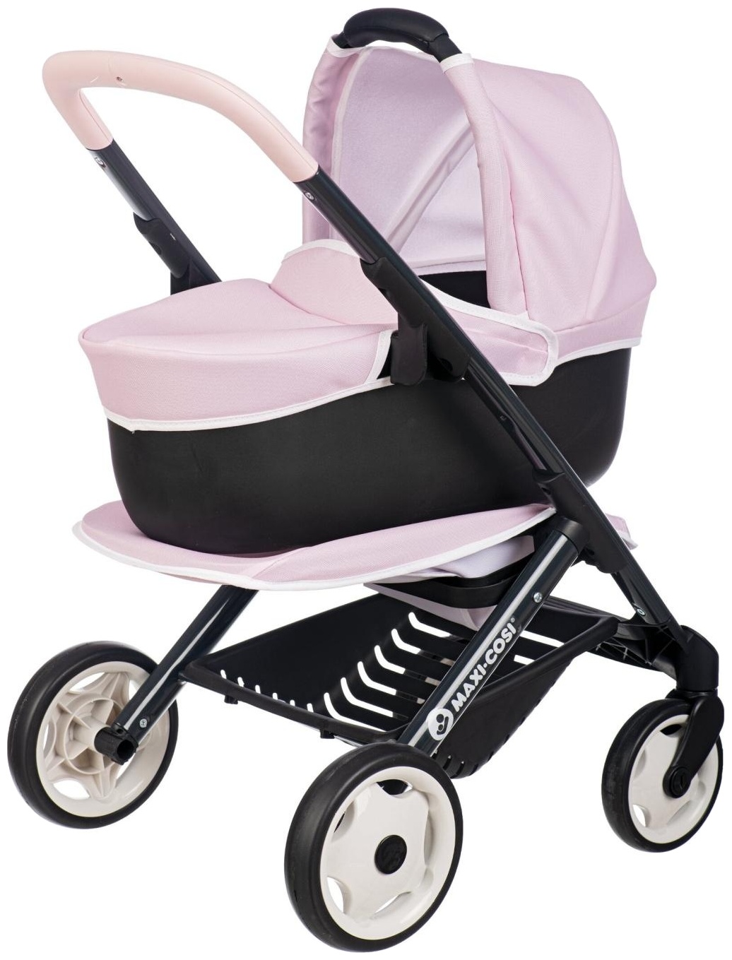Cărucior pentru păpuși 3 în 1 Smoby - Maxi-Cosi Combi, roz