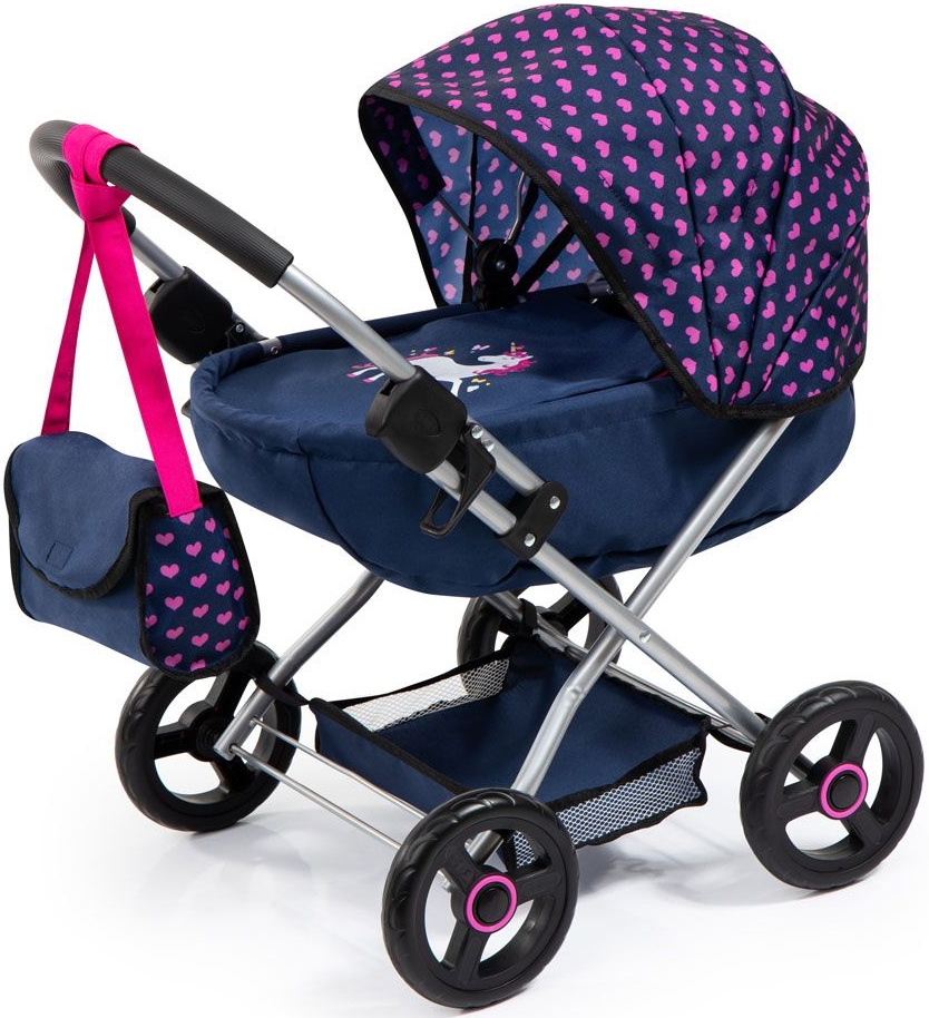 Carucior pentru papusi  Bayer - Cosy, albastra