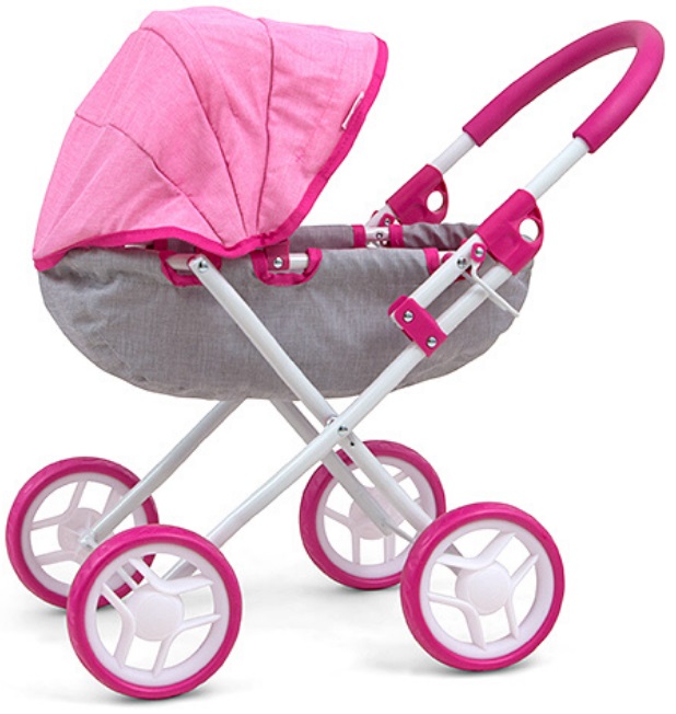 Carucior pentru papusi Milly Mally - Dori, roz