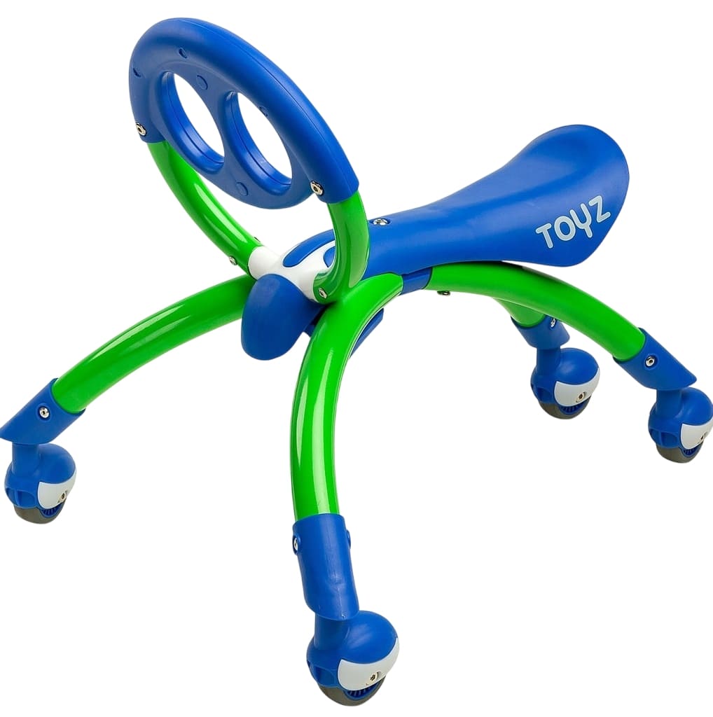 Cărucior de călărit 2 în 1  Caretero Toyz - Beetle, albastru
