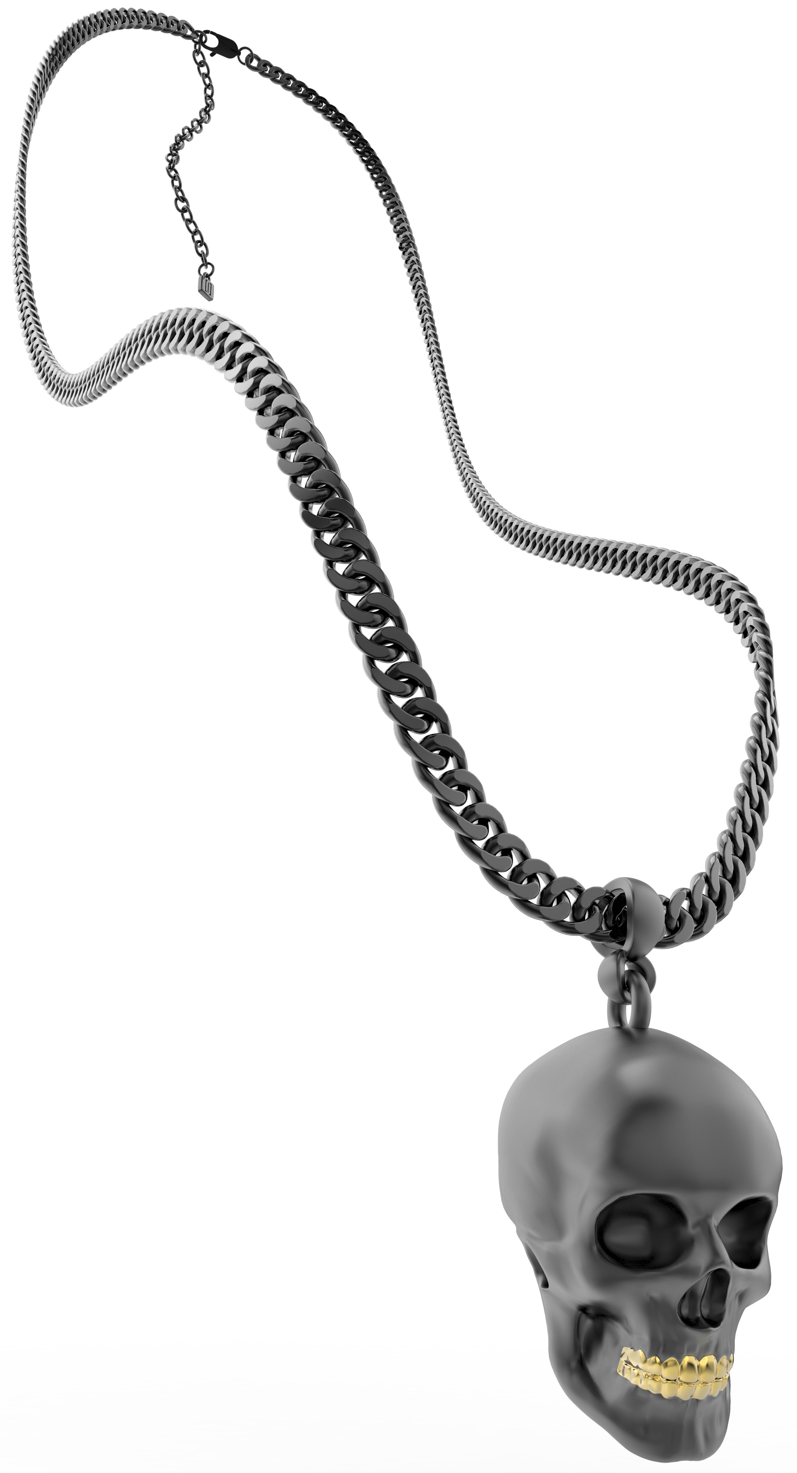 Colier cu medalion Metalmorphose - Skull
