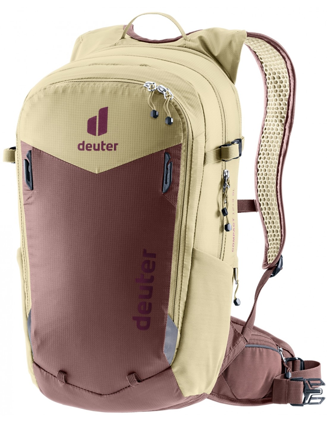 Rucsac de ciclism Deuter - Compact SL, 12+3 L, roz-bej