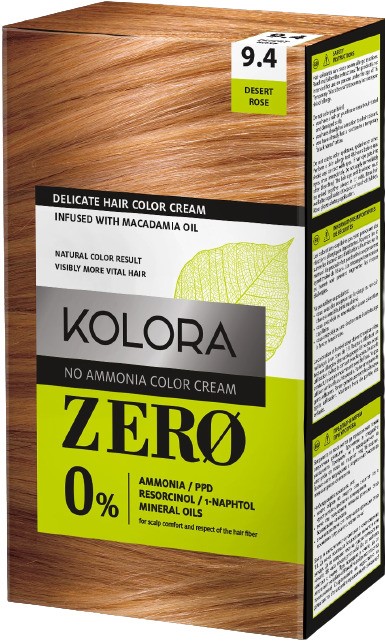 Kolora Zero Vopsea de păr, 9.4 Desert Rose
