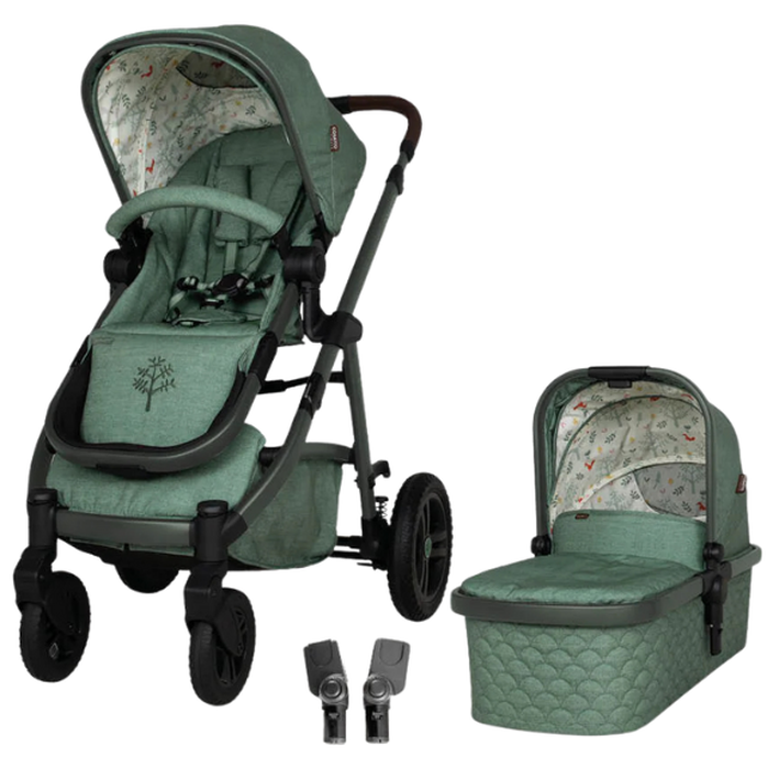 Cărucior combinat 2 în 1 pentru bebeluși Cosatto - Wow 3, Meadow