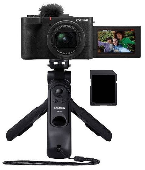 Canon Powershot V1 Aparat Foto Compact 22MP Video 4K Vlogger Kit - Default Title - imagine 2