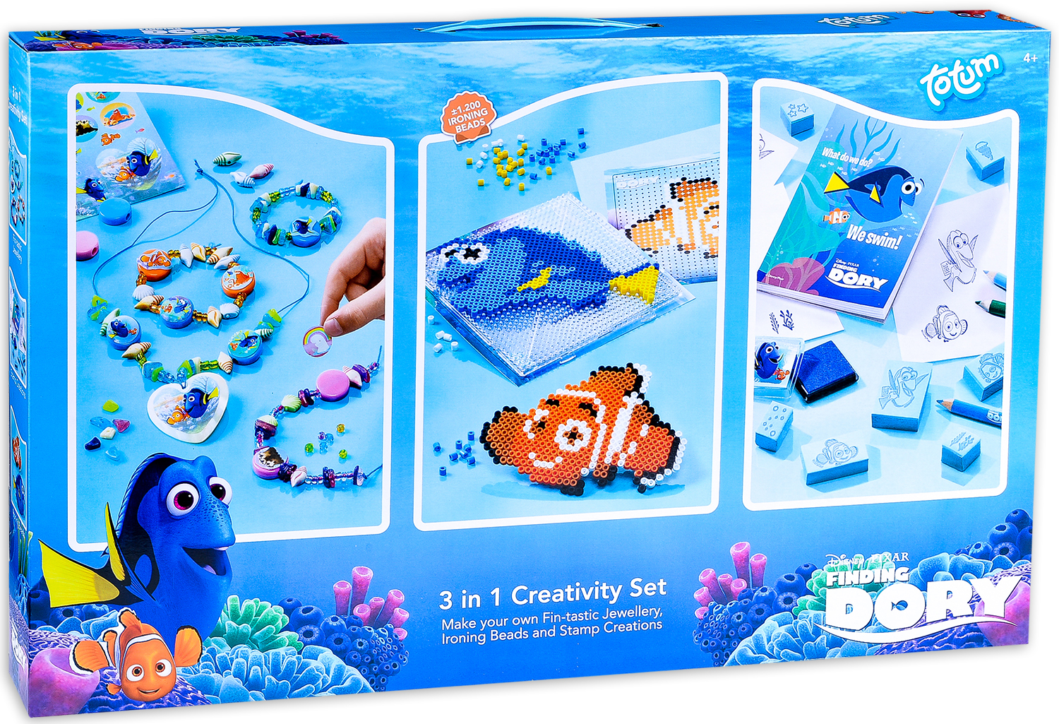 Set creativ Totum Finding Dory 3 in 1
