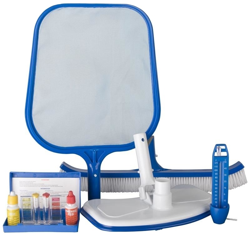 Set de accesorii pentru întreținerea piscinei Gre - 5 piese