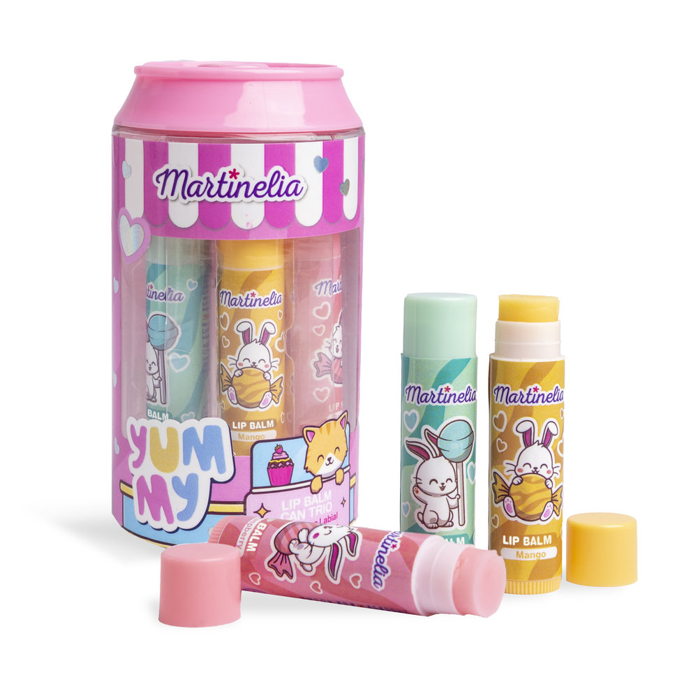 Set de balsam de buze Martinelia Yummy - 3 buc