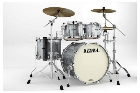 Set de tobe  Tama - Starclassic Bubinga, BU42ZS-PTS, sidef alb