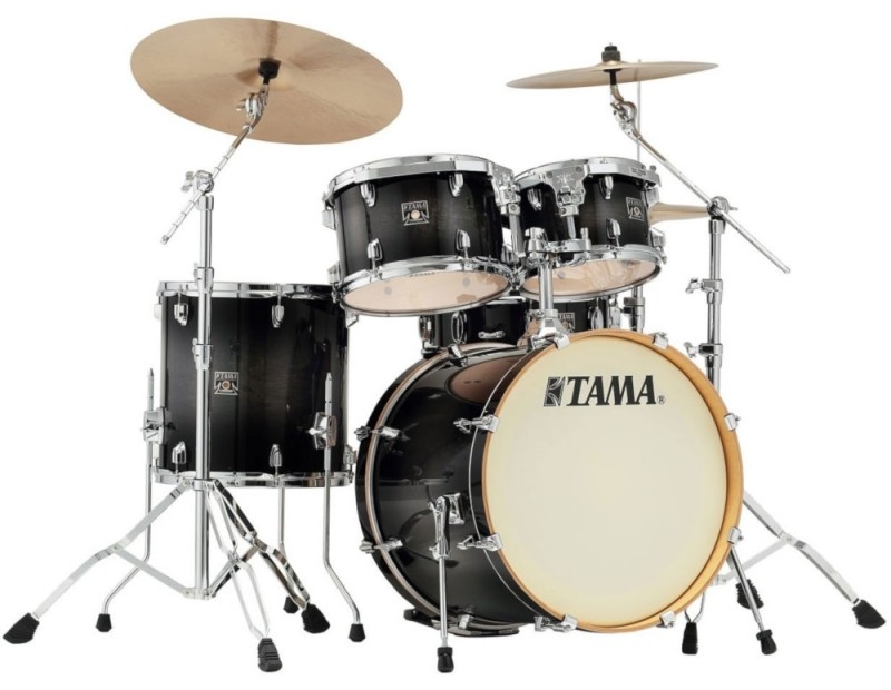 Set de tobe Tama - Superstar Classic CL52KRS-TPB, Transparent Black…