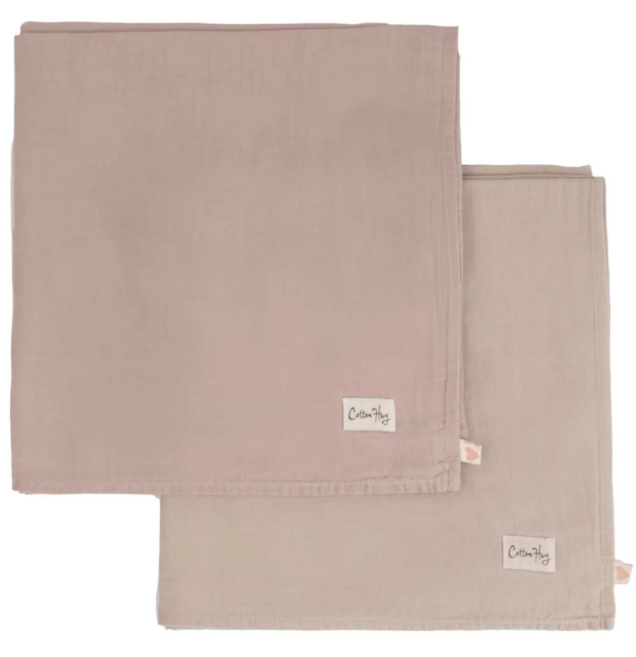 Set de scutece pentru bebeluși Cotton Hug - Fairy, 70 x 70 cm, 2 bucăți