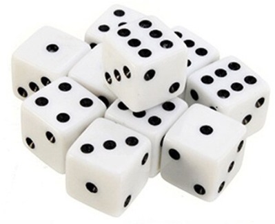 Set zaruri albe Modiano, 2 bucati