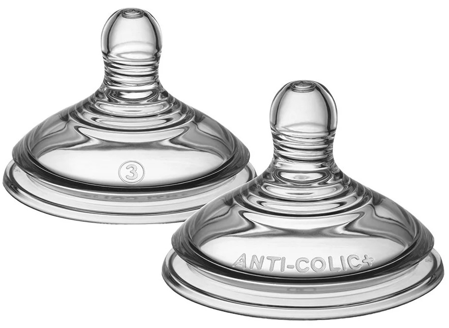 Set biberoane Tommee Tippee - Advanced Anti-Colic Fast, 3 picaturi, 6luni+, 2 buc.