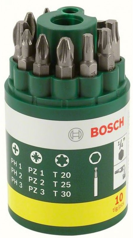 Set de biți Bosch - 10 piese