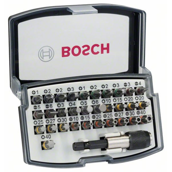 Set de biți pentru șurubelniță Bosch - 32 piese