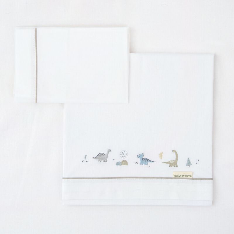 Set de cearșafuri Bimbidreams - Trex, 60 x 120 cm, 3 piese