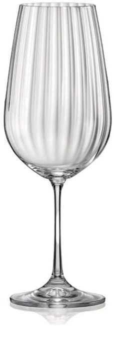 Set de pahare de vin  Bohemia - Royal Waterfall, 6 buc.x 550 ml