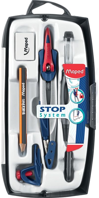 Set de materiale de desen Maped - Stop System, 7 piese