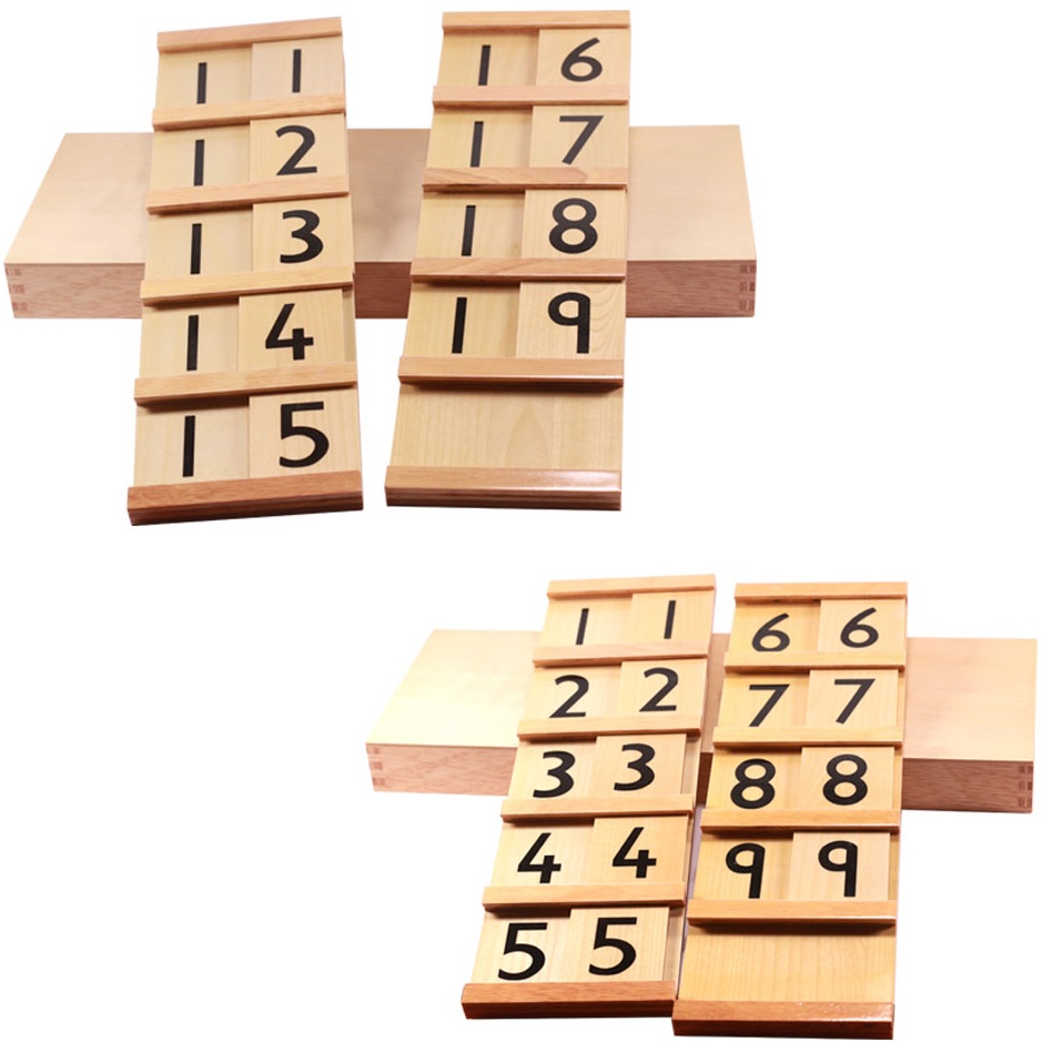 Set de planșe de numărare Smart Baby - Seguin Boards