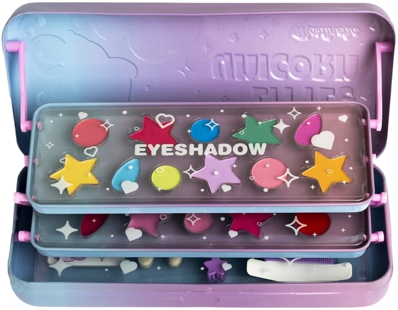 Set de machiaj pentru copii  Martinelia Little Unicorn - Cutie de metal