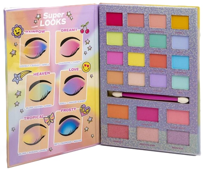 Set de machiaj pentru copii Martinelia Super Girl - 23 piese