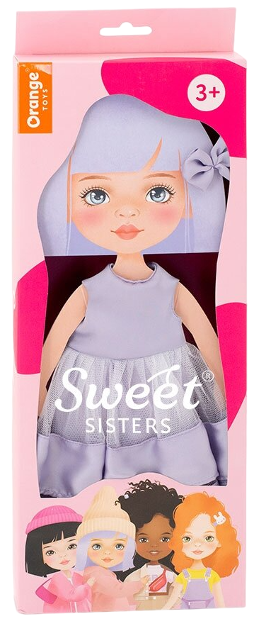 Orange Toys Sweet Sisters Sweet Sisters Set de îmbrăcăminte pentru păpuși - Rochie mov