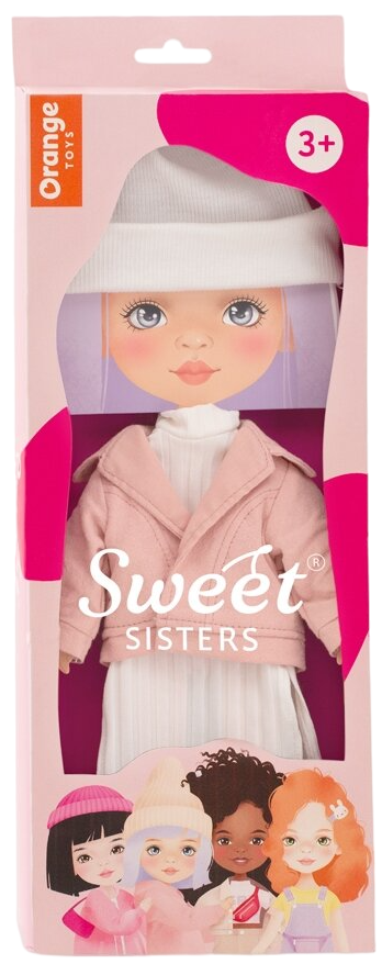 Orange Toys Sweet Sisters Sweet Sisters Set de îmbrăcăminte pentru păpuși - Jachetă roz