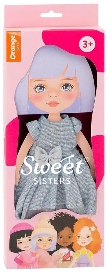 Orange Toys Sweet Sisters Sweet Sisters Set de îmbrăcăminte pentru păpuși - Rochie albastru deschis