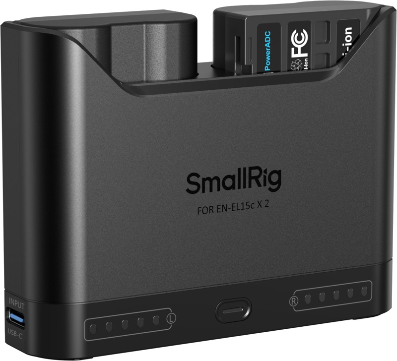 Set de două baterii și încărcător SmallRig - Turbo, Nikon EN-EL15c
