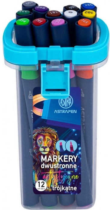 Set markere Astra Astrapen - 12 culori